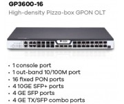 GP3600-16 GPON OLT от BDCOM с 16x портами GPON и 4xSFP и 4xSFP+