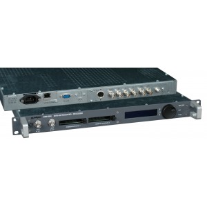 DRD-694 Сдвоенный приемник DVB-S/-S2, 75 Ом F с питанием конвертеров, ASI и GigE выход
