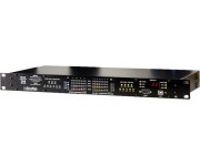 Mux22-IVT/IC485 8x3G-SDI video, 4x4-wire INTERCOM for RTS, 2x Optocore fiber links, 2x SANE/LAN, 2x LAN, 4x RS485/422 or 4x GPIO, V-Sync I/O, 1310nm auxiliary tunnel