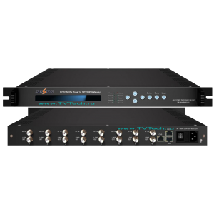 NDS3508Tx Gateway 8xDVB-S2/-C/-T2 в IP, шлюз DVB-S2/-C/-T2 в IP на 8 потоков, стример DVB-S2/-C/-T2 в IP
