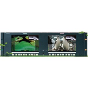 RMS7023-HSC  7.0'' 2xLCDS Cтоечный профессиональный ЖК-монитор