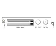 C515CI Модуль DVB-S/S2-ресивера/дескремблера, 2 слота CI/MSD, BISS/MSD, не требует лиценций