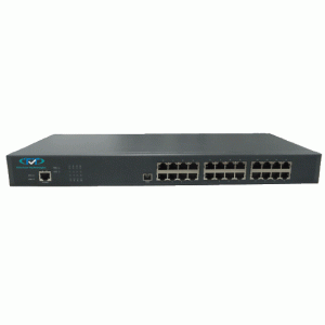 ONU-24x100 EPON с системой сетевого управления IEC и 24 порта 10/100Мбит