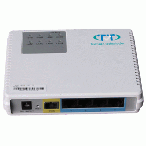 ONU-4x1000 GPON с системой сетевого управления IEC и 4 мя портами