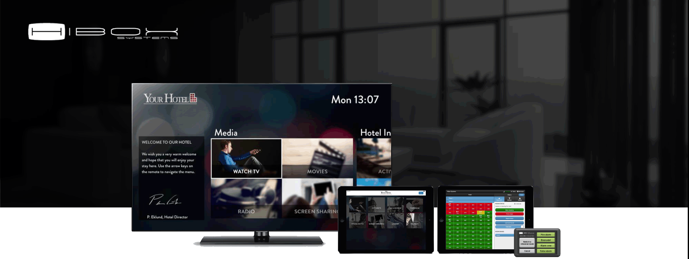 Hibox systems - интерактивная система гостиничного телевидения