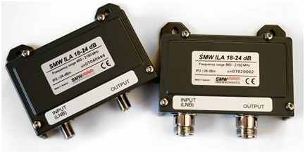 Линейные спутниковые усилители, SMW-Line-Amplifiers