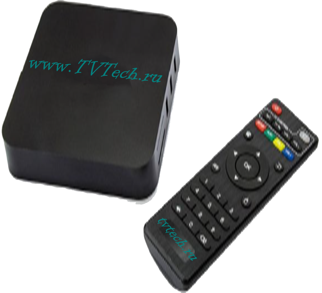 Внешний вид абонентского приемника IPTV OTT Android STB: