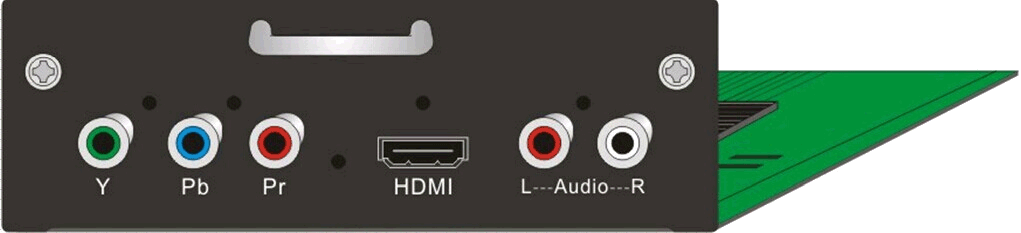 HDMI / YPbPr / CVBS  3-в-1 энкодер - модулятор DVB-C/-T