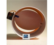 Клапан приточно вытяжной вентиляции электрический для круглых воздуховодов D125 с WIFI CO2 TEMP HUM